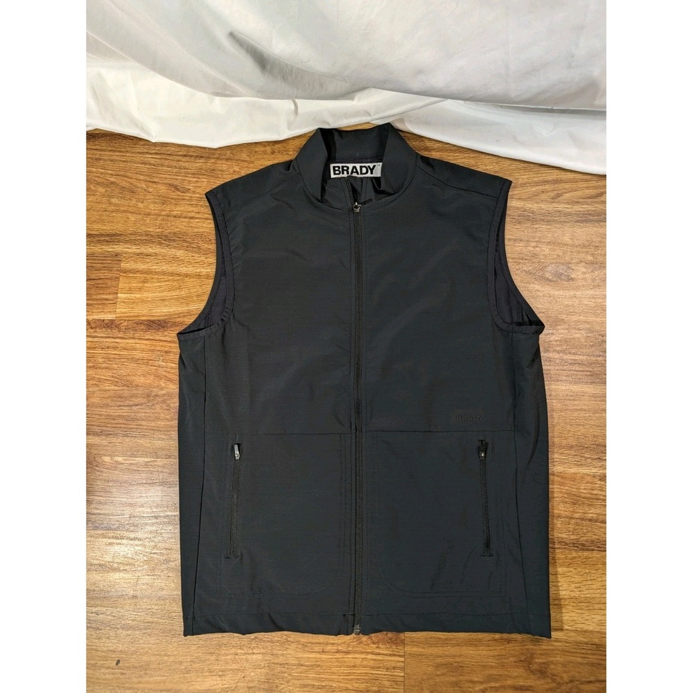 Brady Brand Size Size M Black Mens Vest